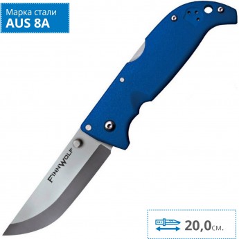 Складной нож COLD STEEL FINN WOLF BLUE 20NPG Складной нож COLD STEEL FINN WOLF BLUE 20NPG