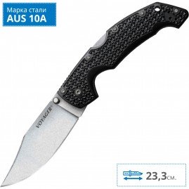 Складной нож COLD STEEL VOYAGER CLIP LARGE 29AC